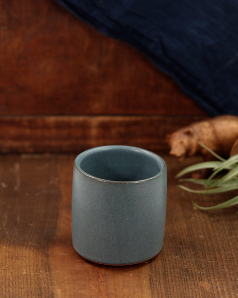 Teal Stoneware Cup