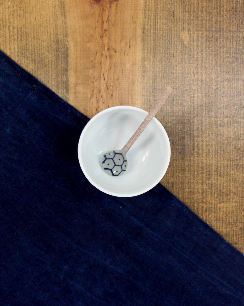 Mashiko-Yaki Hand-Painted Spoon - Kikkou