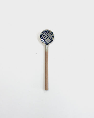 Mashiko-Yaki Hand-Painted Spoon - Shippou